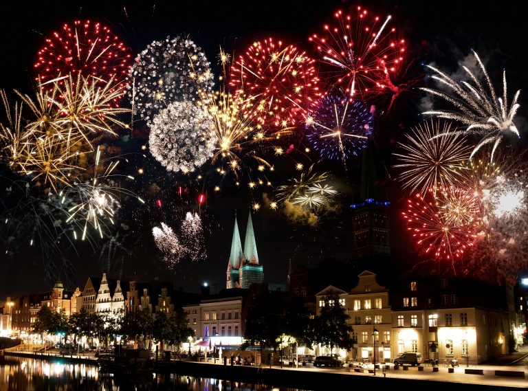Lübeck Feuerwerk
