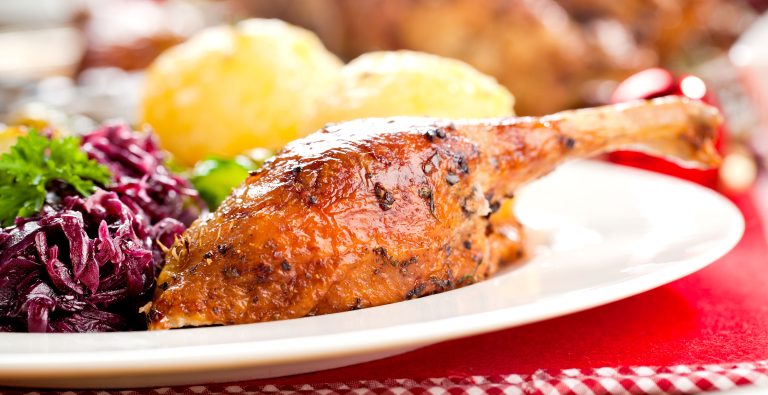 Weihnachts Ente mit Knödel