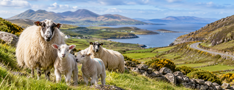 Får på Ring of Kerry AI
