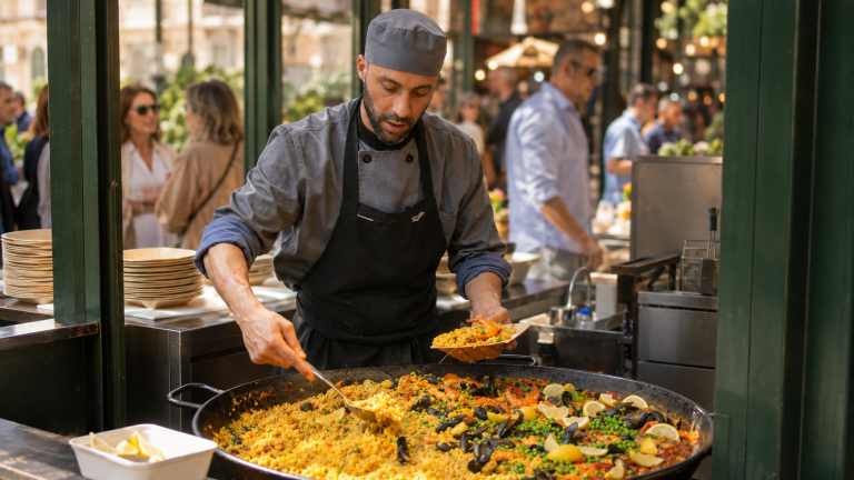 paella Indbydende Sydspanien Ferie alene