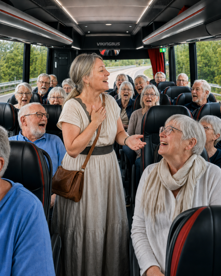 syngende operaguide i bus